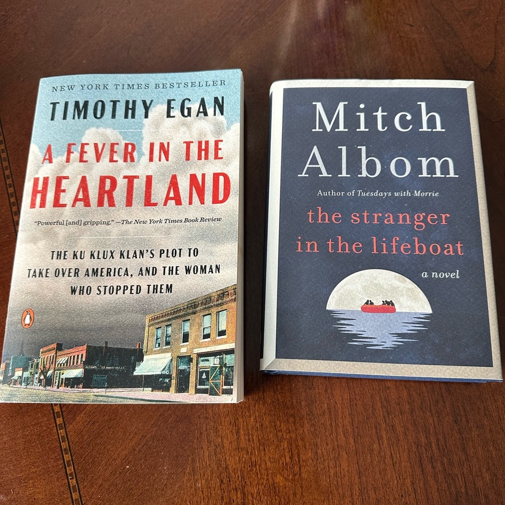 A Fever in the Heartland & The Stranger in the Lifeboat Books
